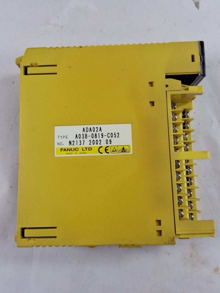 135005518 ANALOGIC OUTPUT MODULE ADA02A FANUC # #A03B-0819-C052 (CT/FI240CC/FI440CC/FI640CC) - USED UNTESTED