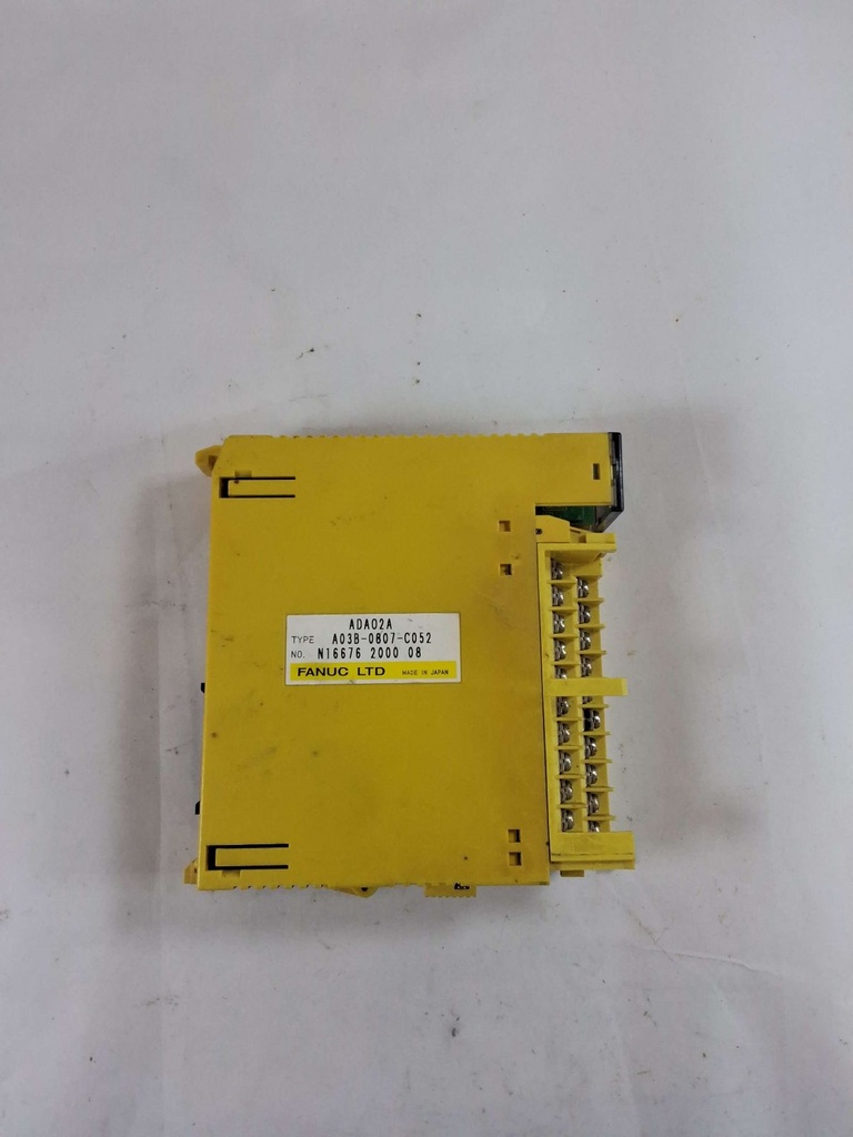 291277 MODULE ANALOG OUTPUT ADA02A # FANUC #A03B-0807-C052 (CT/FI230/FI240/FI240CC/FI240MED/FI240SL)