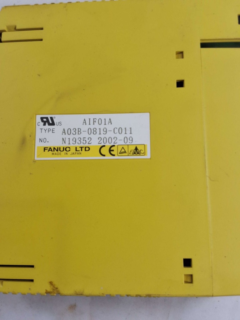 INTERFACE MODULE "A" #AIF01A FANUC CONTROL - USED UNTESTED
