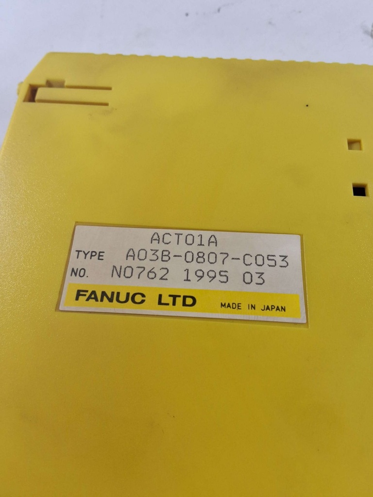 COUNTER MODULE #ACT01A FANUC #A03B-0807-C053 - USED UNTESTED
