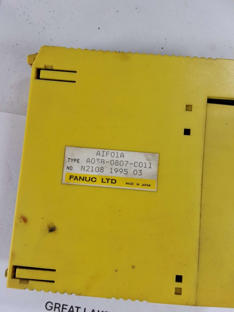 INTERFACE MODULE "A" #AIF01A FANUC #A03B-0807-C011