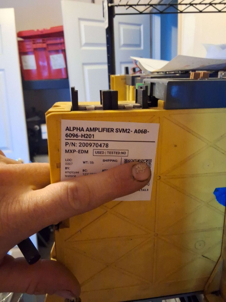 SERVO AMP MODULE SVM2-12/12 #A06B-6096-H201 parts broken need fan - NEEDS-REPAIR