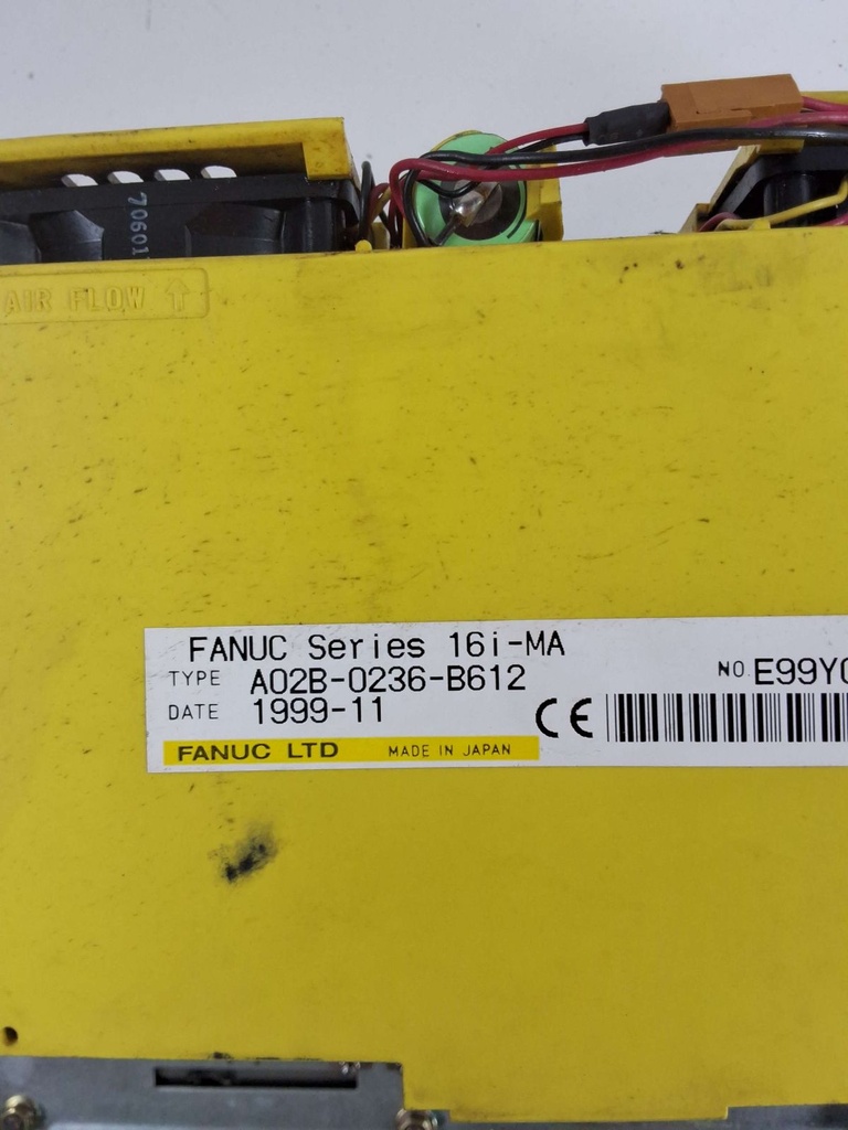 Fanuc 16 i control A02B-0236-B612 + keyboard unit A02B 0236 c125, Fanuc serviced - USED-UNTESTED