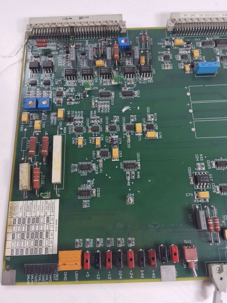 PCB UA+SAL+RESTART - U without BATTERIES FIx030SI FI200/FI2020 TCL669 EL2606 FI230 FI240 208516582