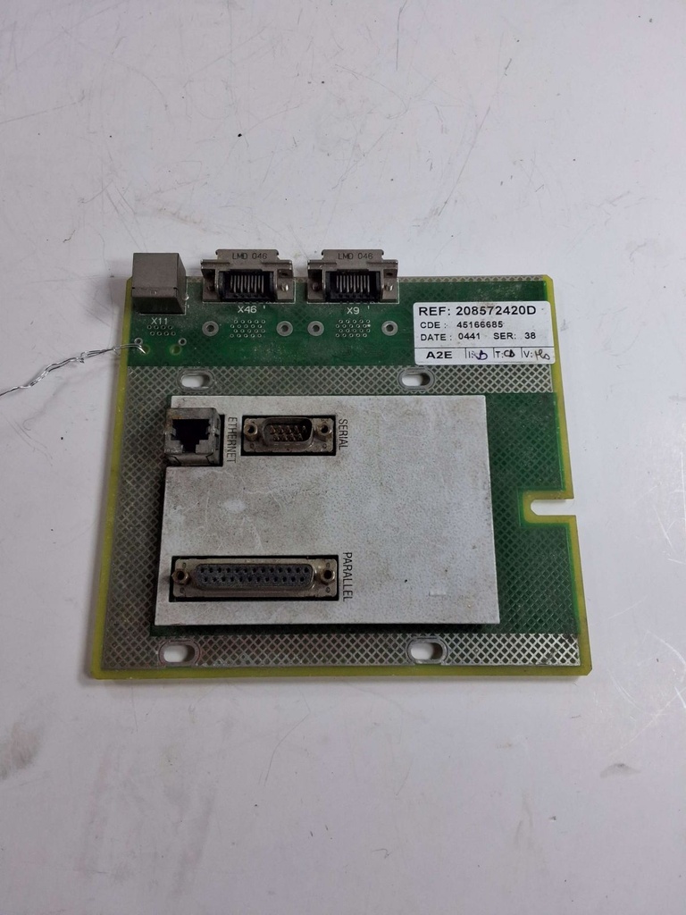 8572420 208572420 IF liaison PC board EL2501 208572420D 45166685 CHARMILLES - USED-UNTESTED