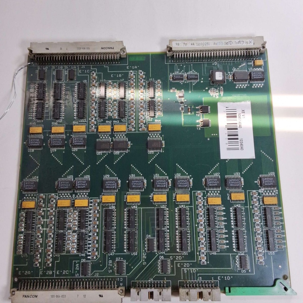 851 4040 D PCB IN/OUT VERSION 2 1020/300/310 #851 4040 D FANUC (FI1020_1/FI2000/FI2020) 108514040 CHARMILLES - USED-UNTESTED