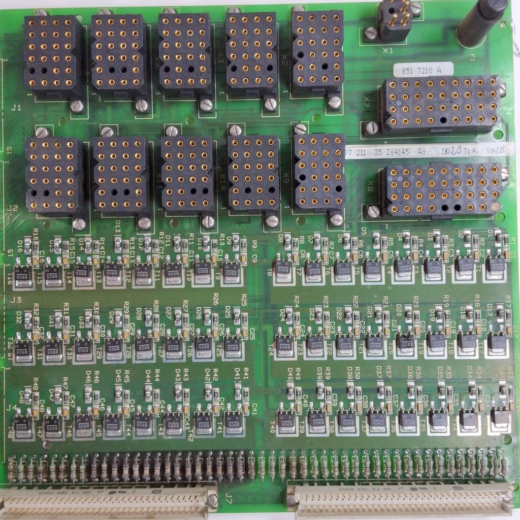 851 7210 A PCB IFMACHINE - UNIFIED #851 7210 A FANUC (FI1020_1/FI2020/FI2020_1) 108517210 CHARMILLES - USED-UNTESTED
