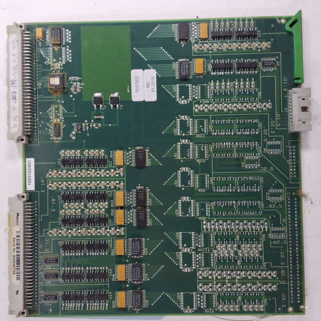 8515240 PCB 64 ENTRE/SORTIE (IN/OUT) PILOT FI3X0/FO810 CHARMILLES - USED-UNTESTED