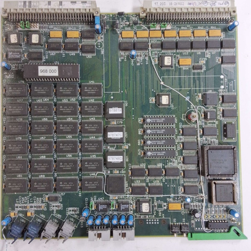 851 7080 F PCB CCU186 COMMUNICATION - UNIFIED CHARMILLES - USED-UNTESTED