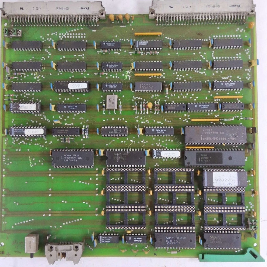 PCB CCU COMMUN V3 CE - V2 PERIPH #852 7240 C FANUC (FM20CNC/FO100/FO20) 108527240