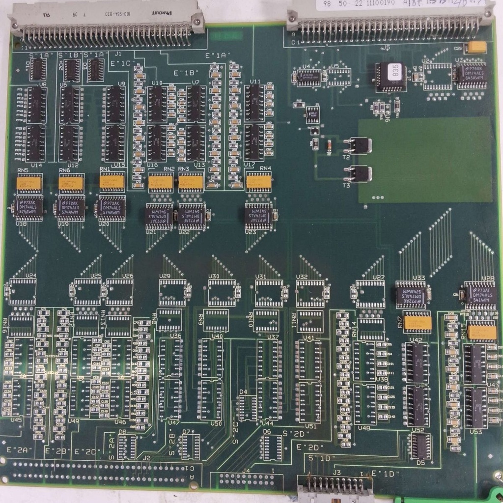 851 5240 A PCB 64 ENTRE/SORTIE (IN/OUT) PILOT FI3X0/FO810 #851 5240 A FANUC (FI2020/FI230/FI240) 108515240 CHARMILLES - USED-UNTESTED