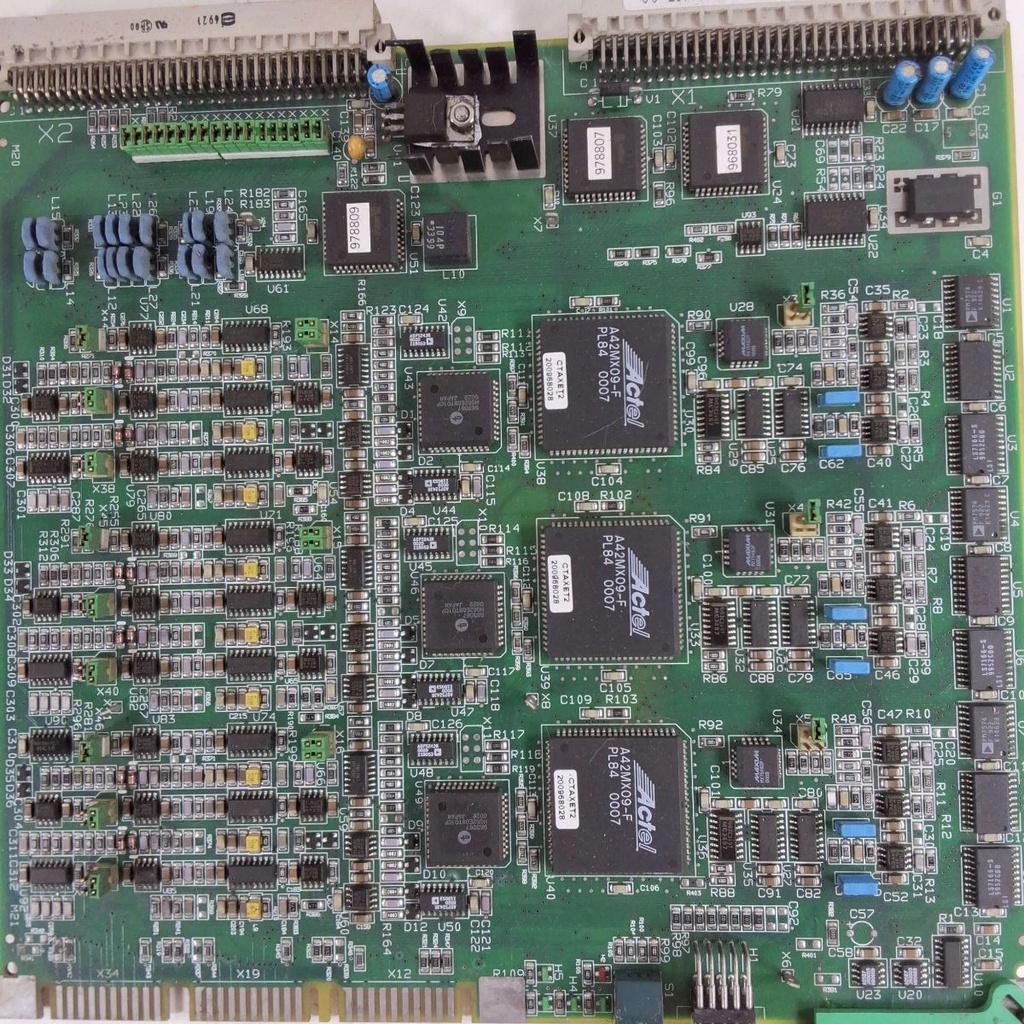 20851 7851 PCB AXE-T V4 - UNIFIED (FI1020SI/FI2020_1/FI2020SI) CHARMILLES - USED-UNTESTED