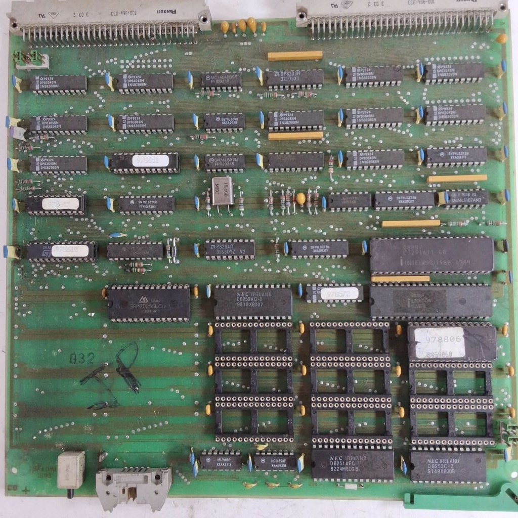 8527220C PCB CCU COM 8088 V3 FIX00 W/V2 PERIPH & CSL1S SWP CHARMILLES - USED-UNTESTED
