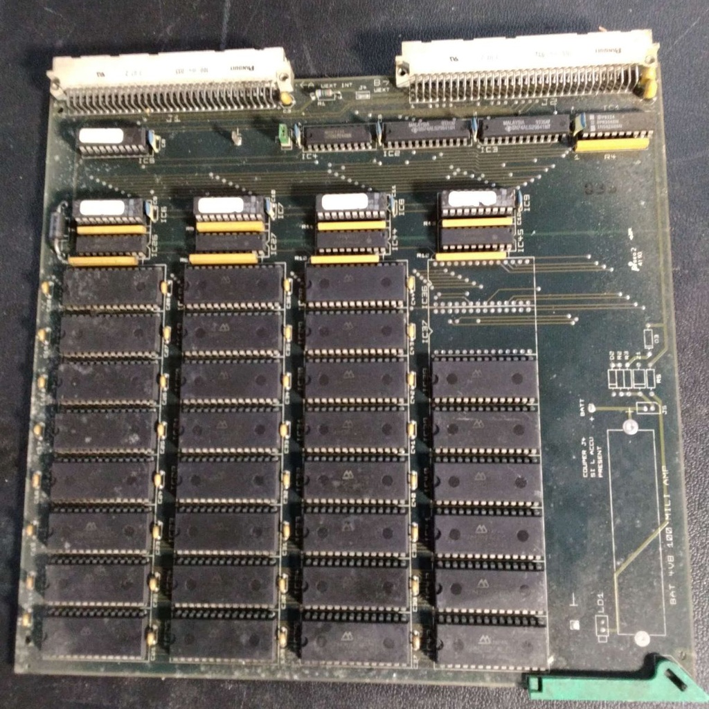 8525830 PCB 0-960K CMOS MEMORY FI3x0 CSL1S CHARMILLES - USED-UNTESTED