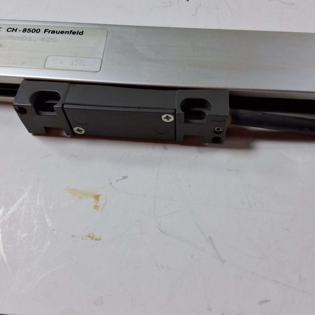 LGKI 020SO5R01.420 SCALE BAUMER Baumer incremental linear encoder scale/measuring tape with 420mm CHARMILLES - USED-TESTED