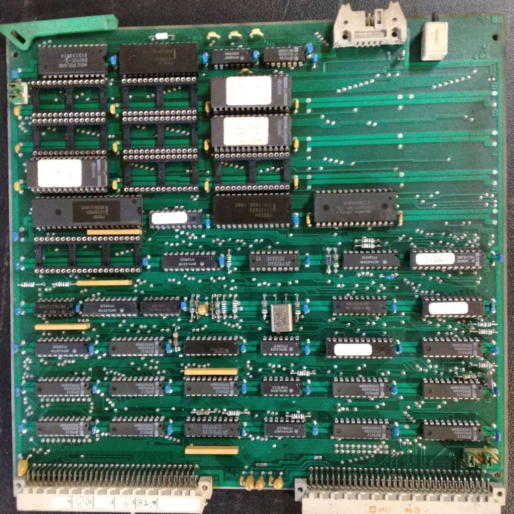 852 7200 B PCB CCU PIL 8088 V3 FO/FI W/V2 PERIPH & CSL1S SWP CHARMILLES - USED-TESTED