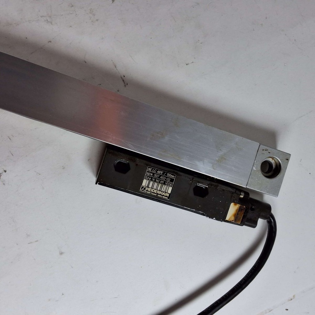 LC491F 620MM HEIDENHAIN SCALE HEIDENHAIN LC 491F exposed linear scale with 620mm CHARMILLES - REFURB-UNTESTED