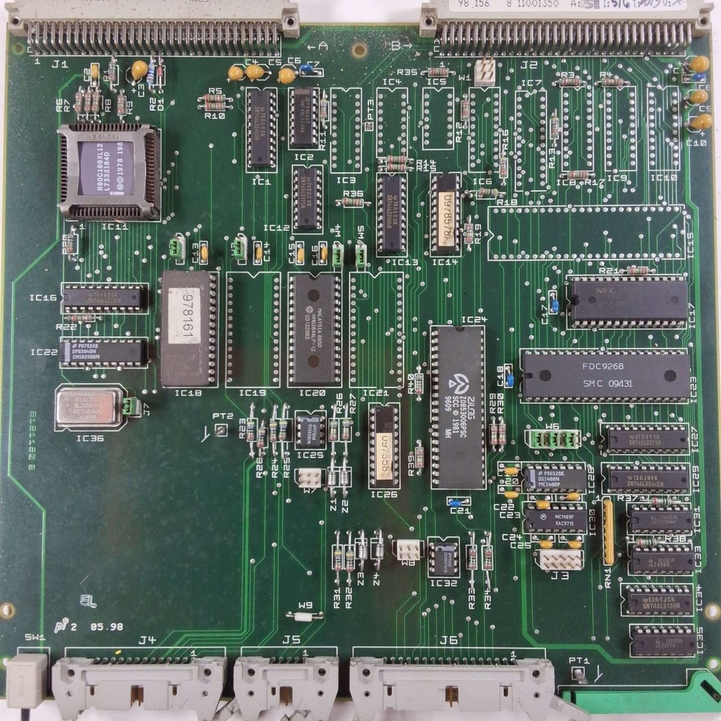 852 5460 PCB READER IF 3.5" DISKETTES (FI100/FI200/FI2000) CHARMILLES - USED-UNTESTED