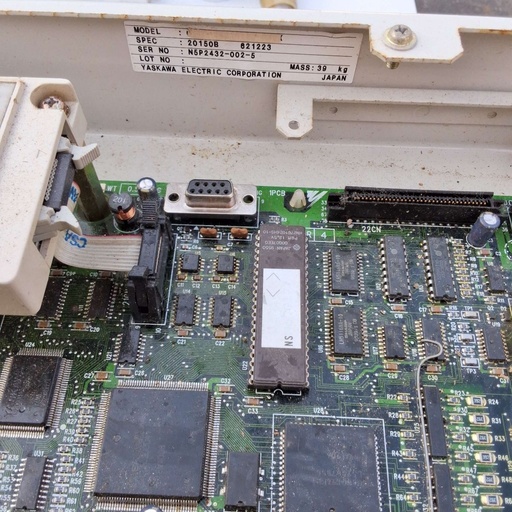 [626VM3 20150B-USED-UNTESTED] 626VM3 20150B Variable frequency drive (VFD/inverter) manufactured by Yaskawa Electric Corporation, part of the Varispeed 626VM3 series. This unit is specifically configured or used with Matsuura machinery. - USED-UNTESTED