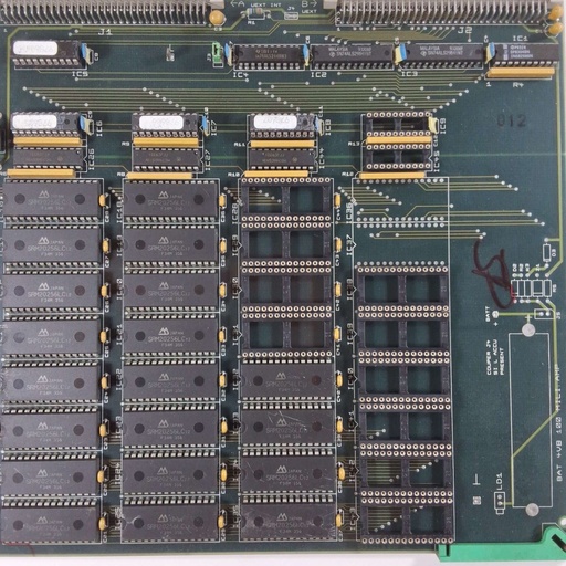 [8525980-USED-UNTESTED] 8525980 PCB MEMORY CE/CF/MGV 0-640k CHARMILLES - USED-UNTESTED