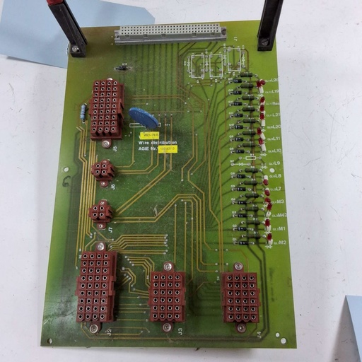 [1568310-USED-UNTESTED] 1568310 AGIE Wire Distribution Board - USED-UNTESTED